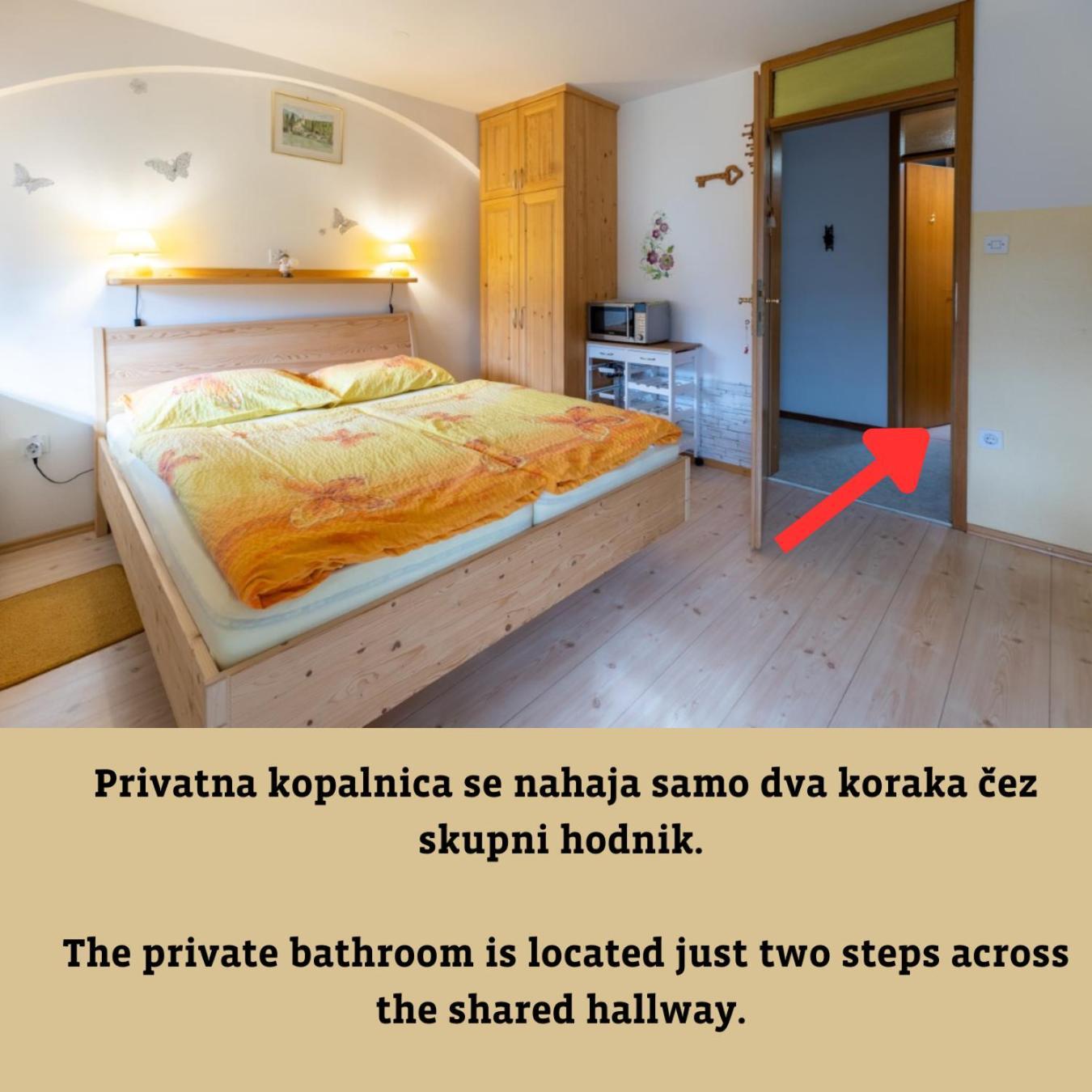 Apartmaji Verica Ceklin Bohinj Exteriör bild